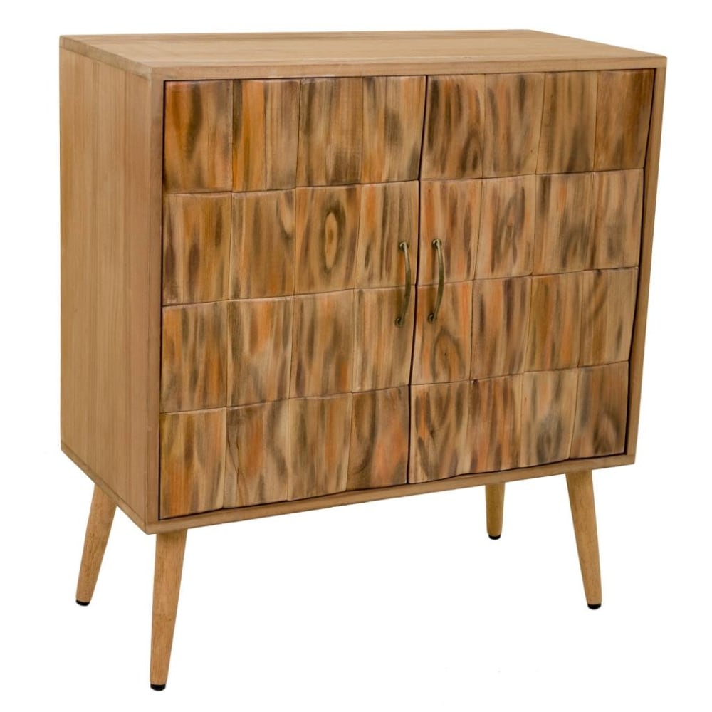 Recibidor de madera marrón 76x38x83