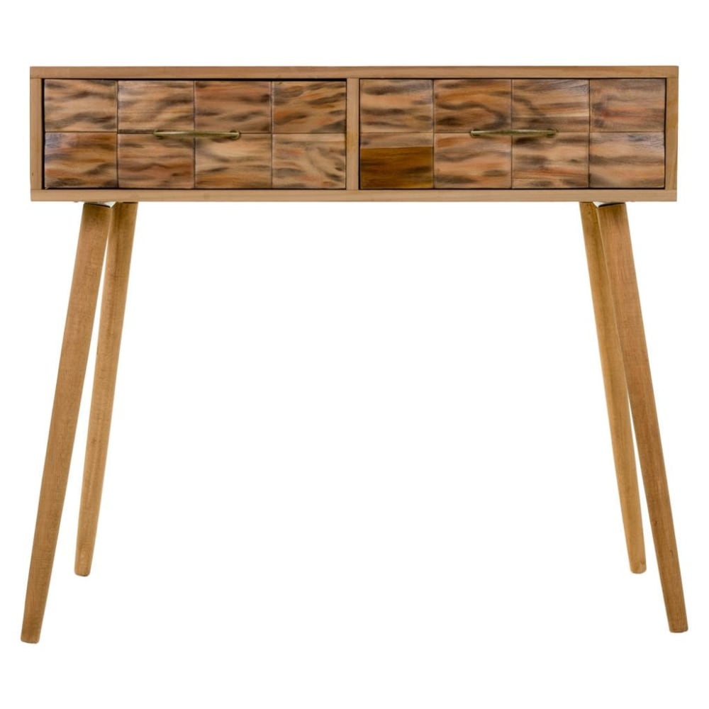 Recibidor-consola de madera marrón 87x43x79 - Maisons du Monde