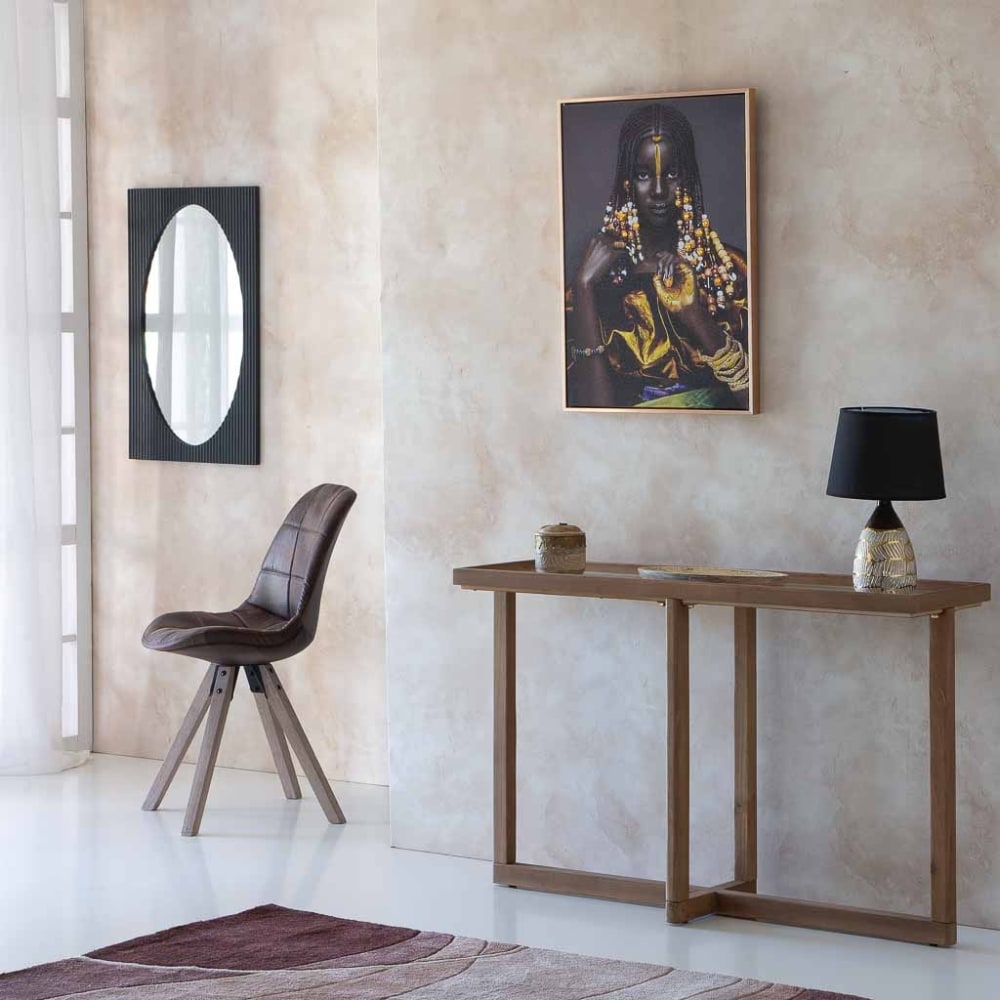 Espejo gris antracita 50x2.5x80h cm - Maisons du Monde