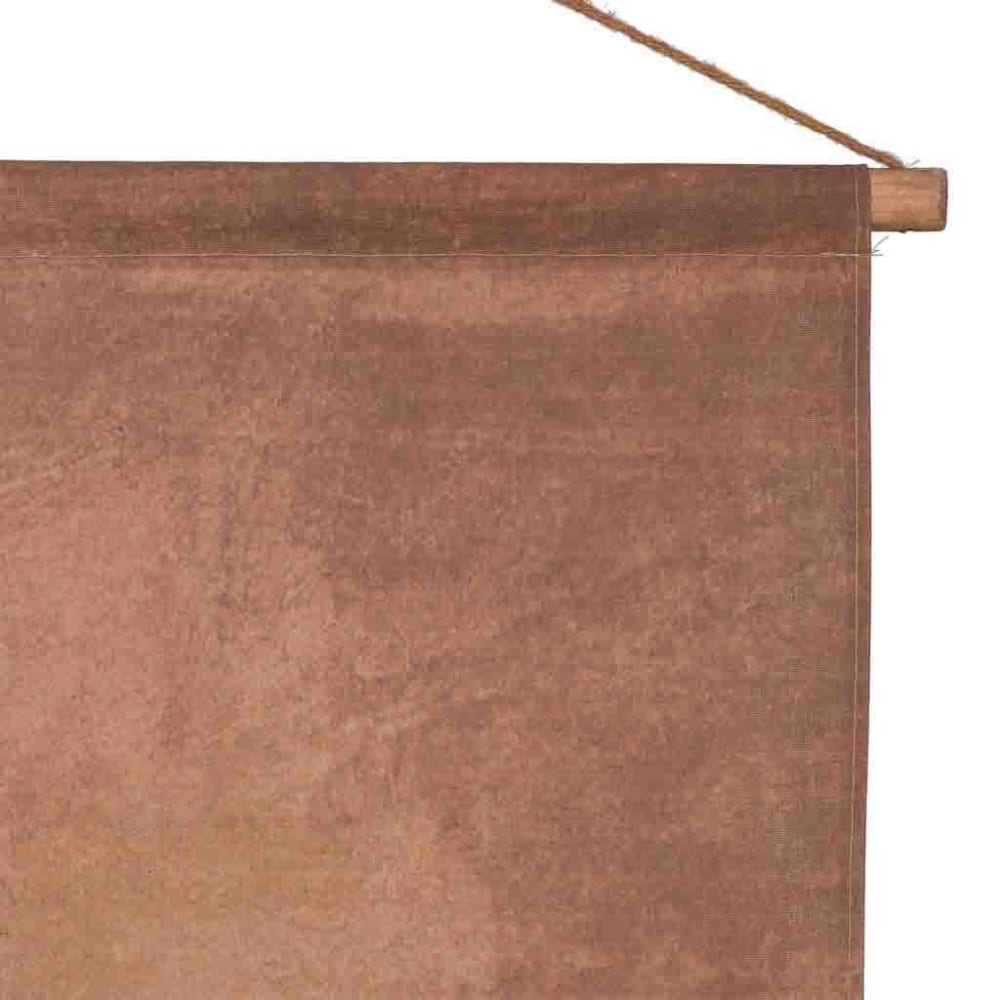 Lienzo pergamino de lino impreso multicolor 154x186x2,5h cm - Maisons du Monde