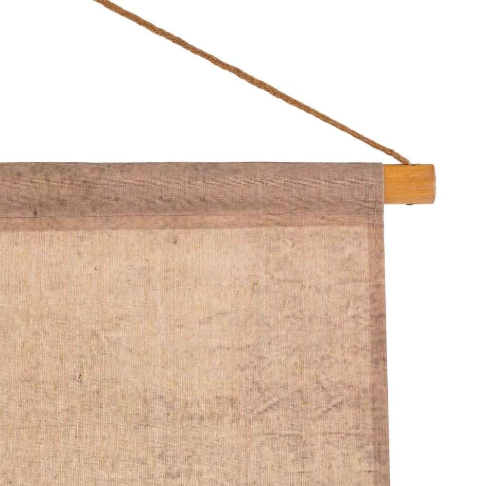 Lienzo pergamino de tela impresa multicolor 76x97x2,5h cm - Maisons du Monde