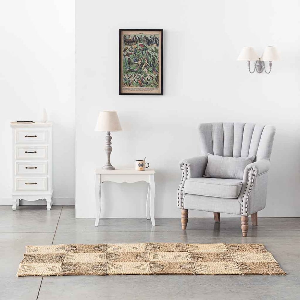 Cuadro madera y tela multicolor 40x60x2,5h cm - Maisons du Monde