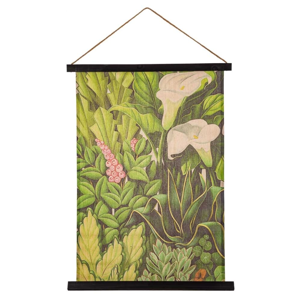 Lienzo pergamino de tela impresa multicolor 55x75x2,5h cm