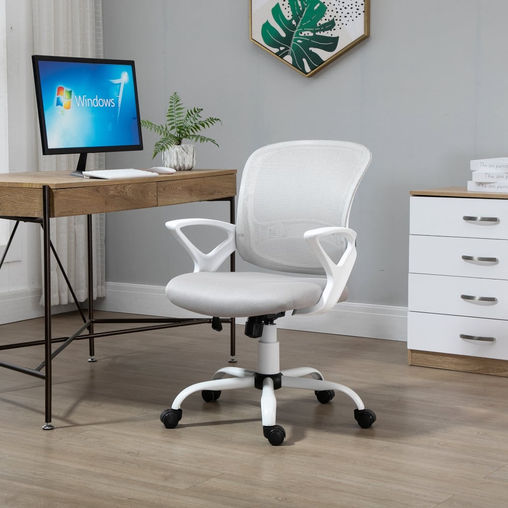 Silla de oficina 61x61x99 cm gris - Maisons du Monde