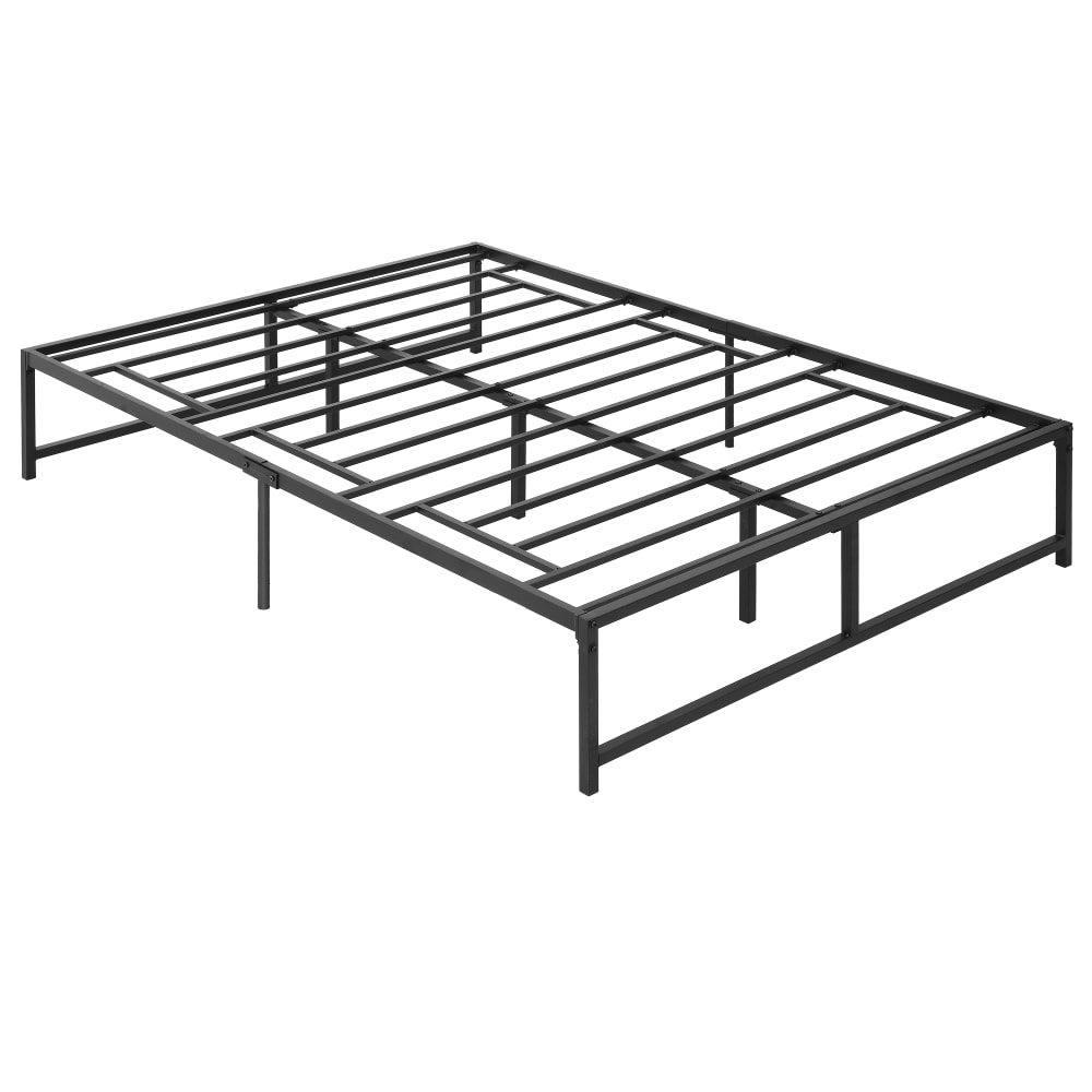Marco de cama doble 143x197x35 cm negro