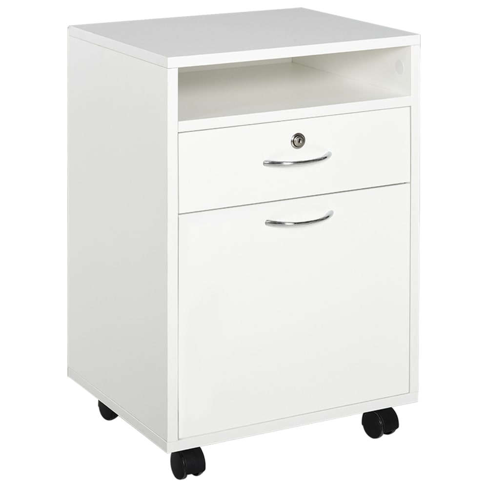 Cajonera para oficina 40x35x60 cm blanco