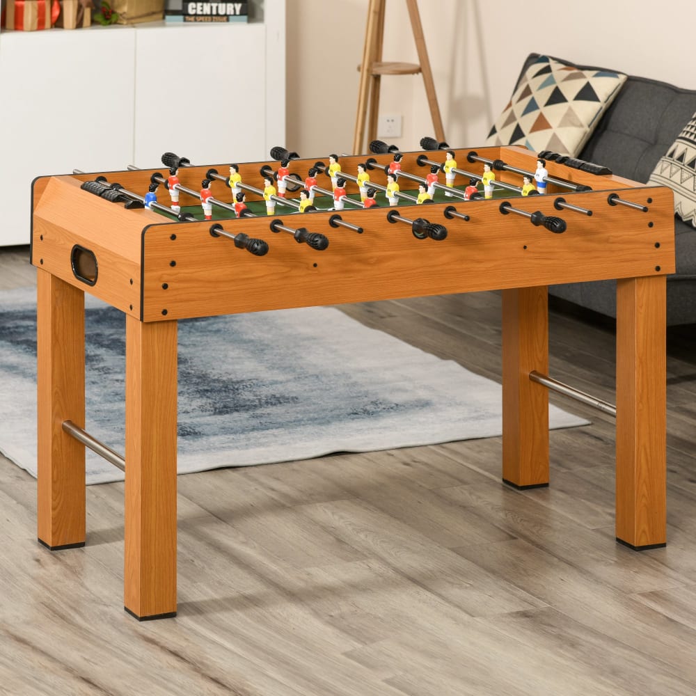 Futbolín de madera 122x61x80,7cm madera natural - Maisons du Monde