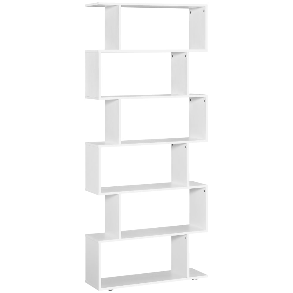 Homcom Estantería librería blanco 80 x