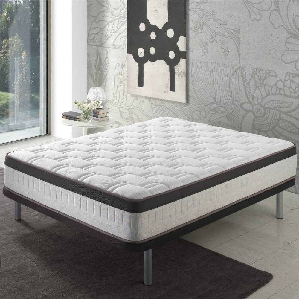 Matelas à mémoire de forme 140x190 cm, 27 cm épaisseur - Maisons du Monde