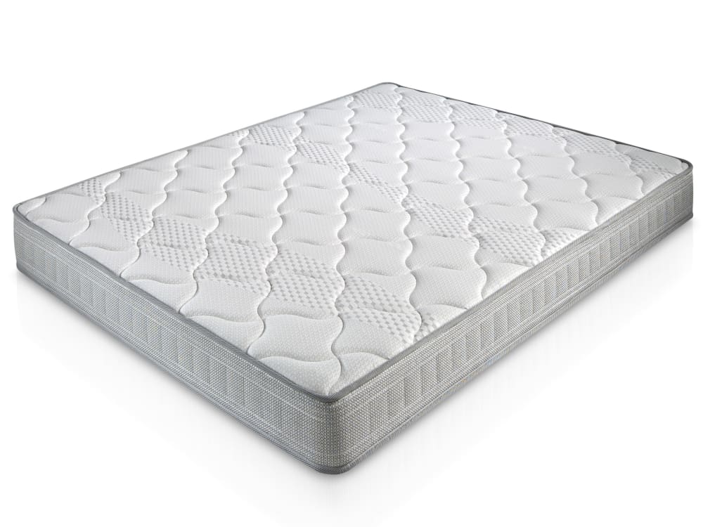 HOMN Viskoelastische Matratze 140x190, 18 Cm style modern Weiß Schwamm