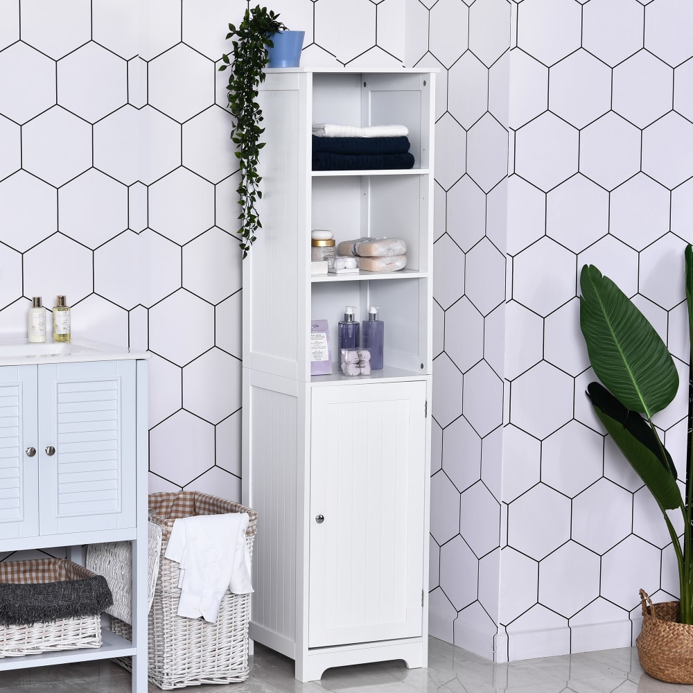 Armario alto de baño 40x38x160cm blanco - Maisons du Monde