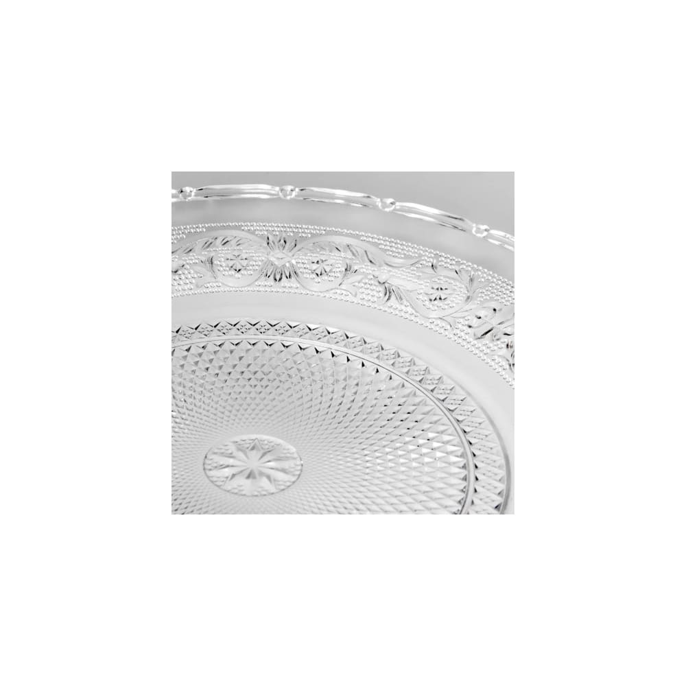 Plat de présentation fruits ou gâteaux  3 étages en verre - 25x25x35cm - Maisons du Monde