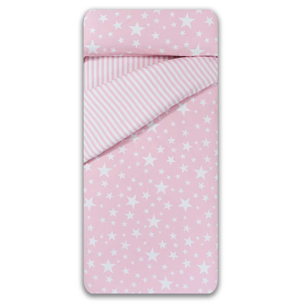 Funda Nordica Infantil algodón poliester rosa 150x260 Cama de 90 - Maisons du Monde