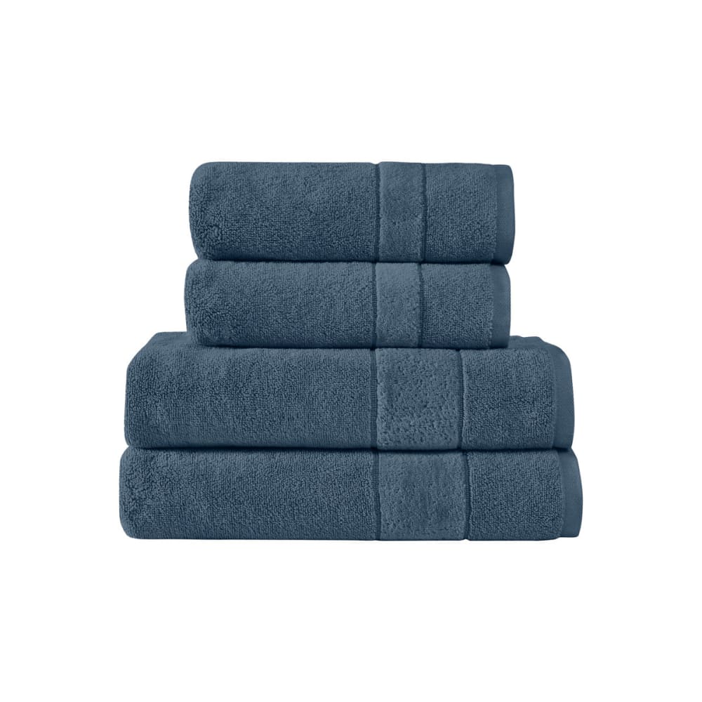 Ensemble de bain 4 pièces coton 650 g/m² Denim