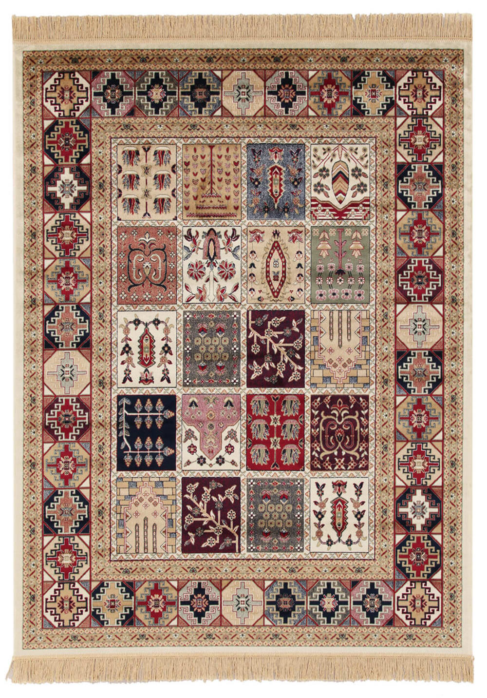 Handgefertigter Teppich im orientalischen Stil 200x290 cm -