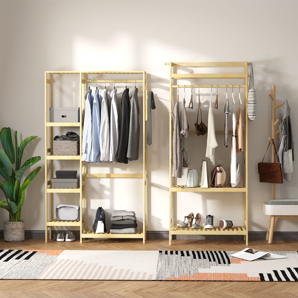Perchero burro 90x30x155 cm madera natural - Maisons du Monde