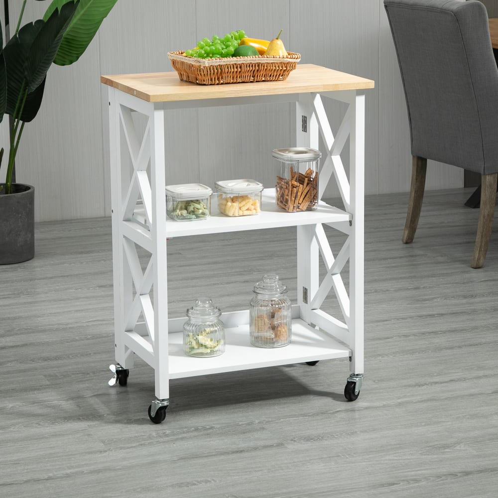 Carrito de cocina 60x40x84 cm blanco - Maisons du Monde