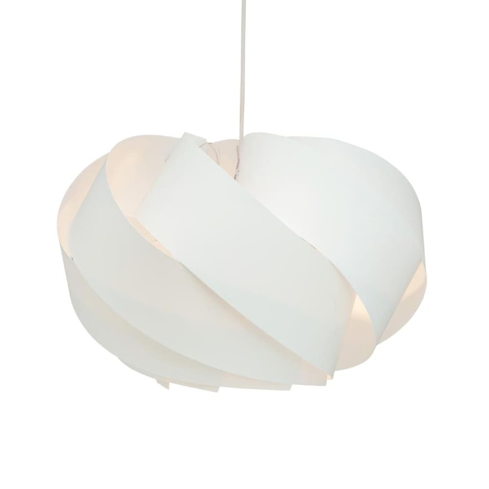 Suspension en acrylique et polycarbonate blanc - Maisons du Monde