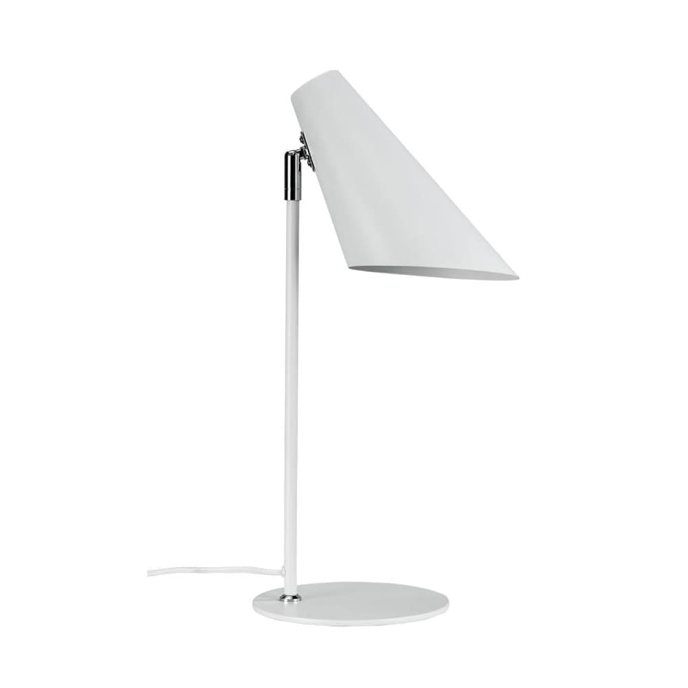 Lampe à poser en métal blanc mat — vue 3
