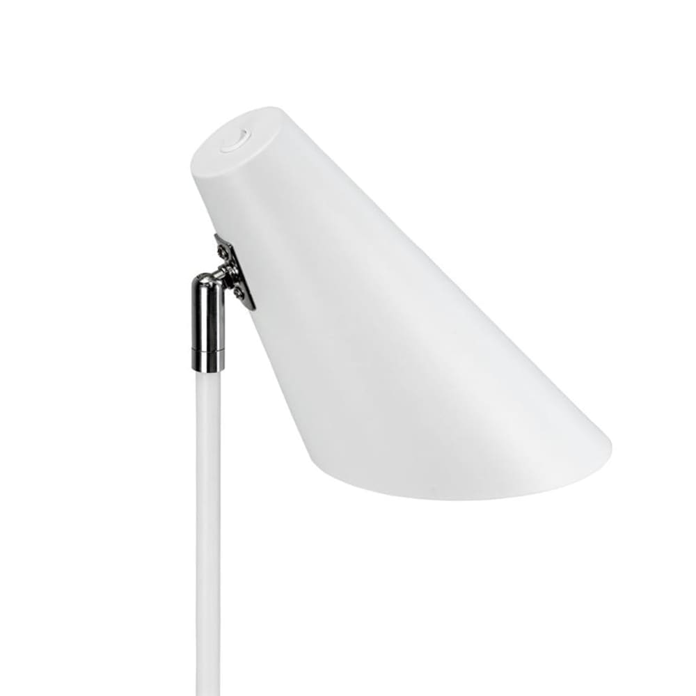Lampe à poser en métal blanc mat — vue 4