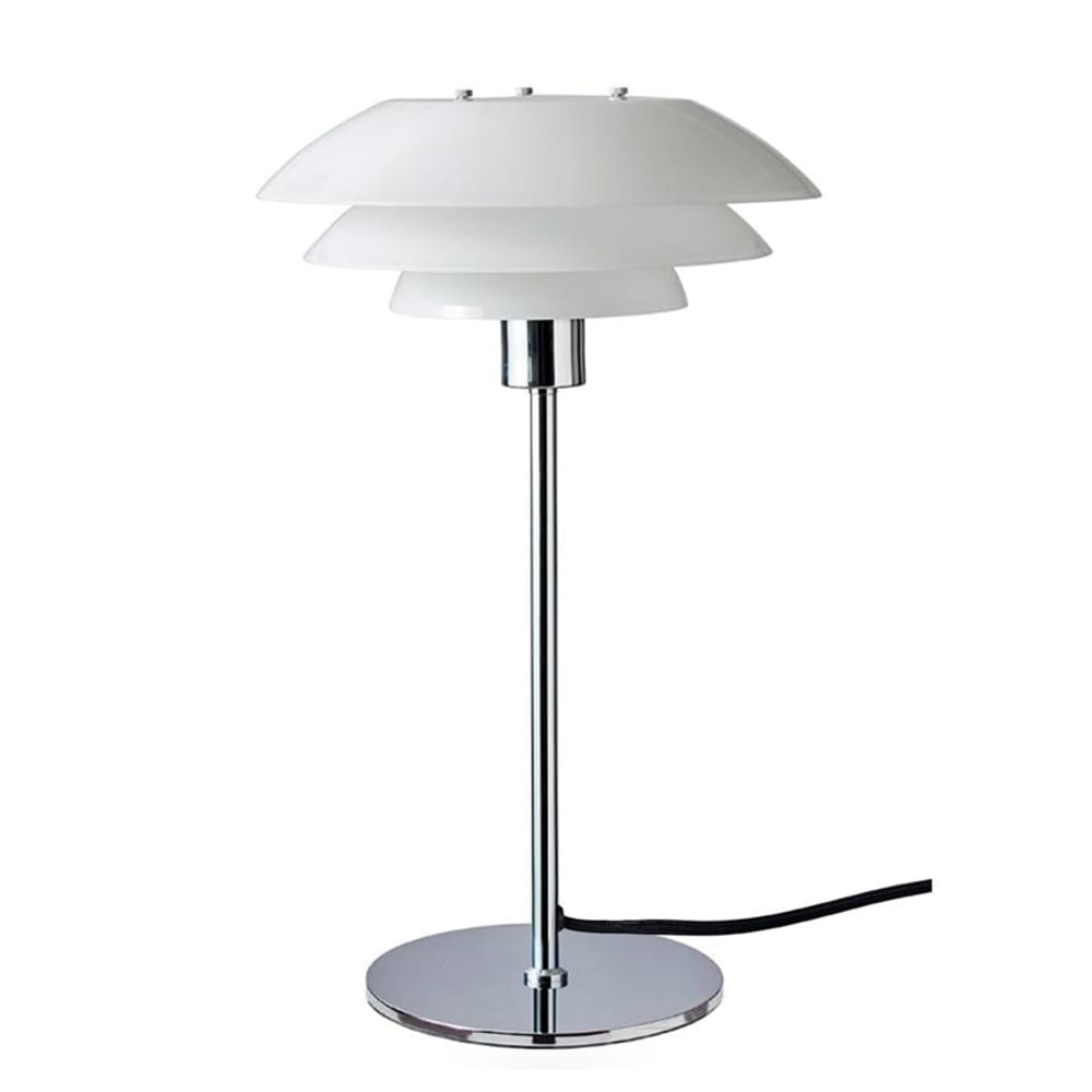Lampe à poser en verre et chrome - Maisons du Monde