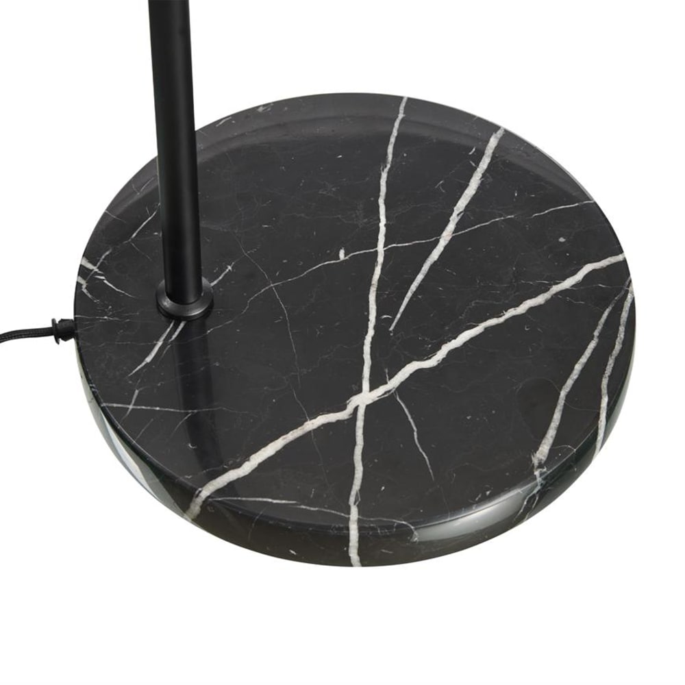 Lampadaire en métal noir mat — vue 4