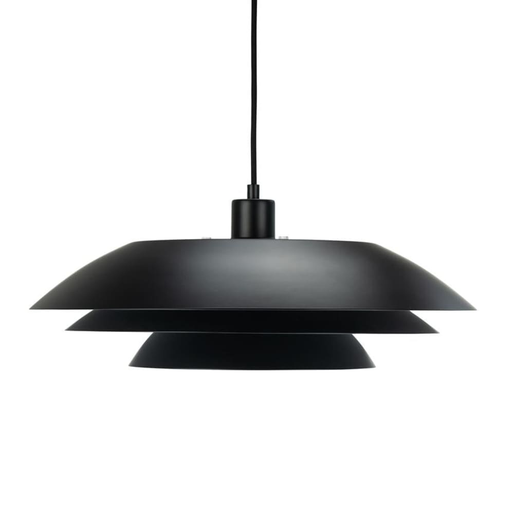 Suspension en métal noir mat - Maisons du Monde