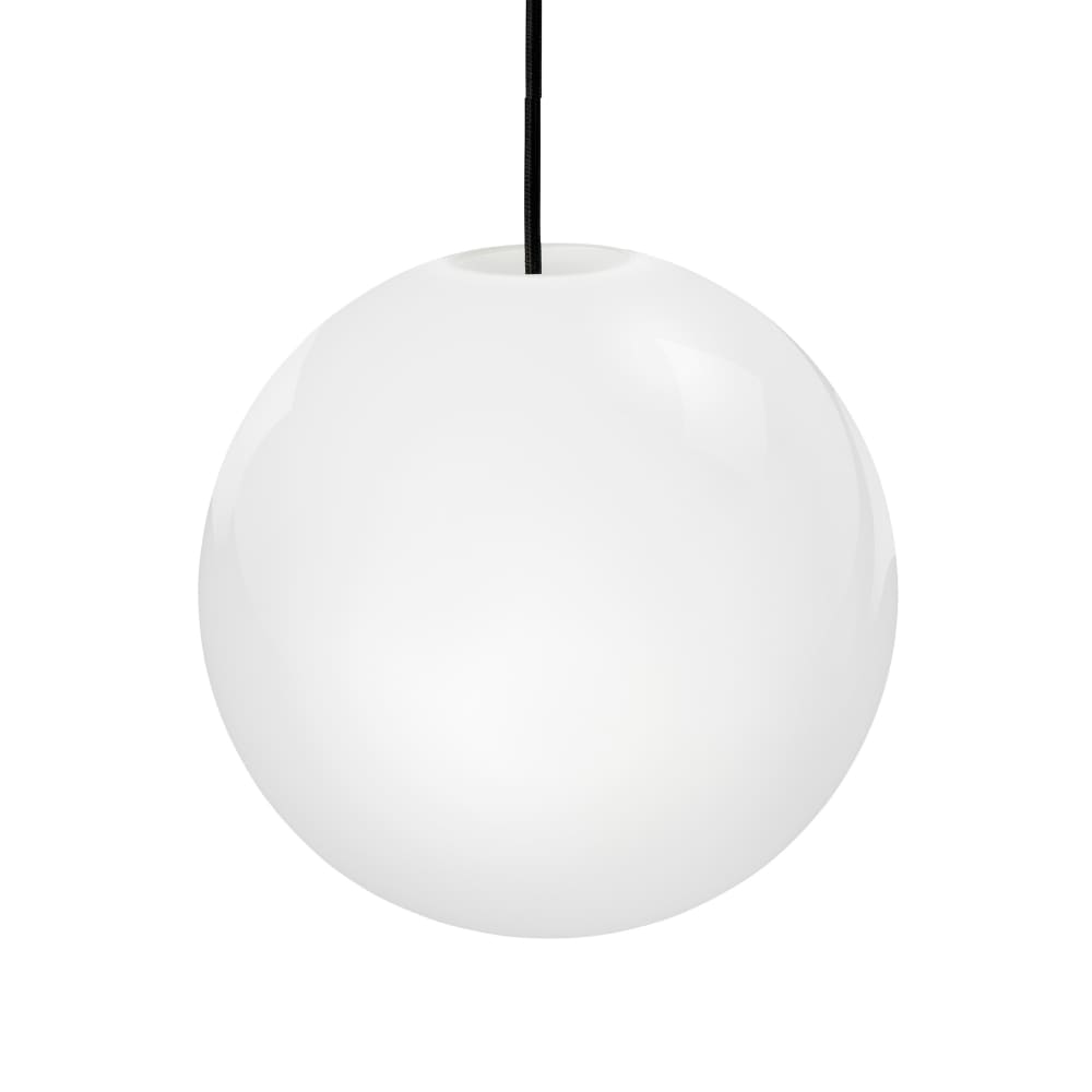 Suspension en verre opale