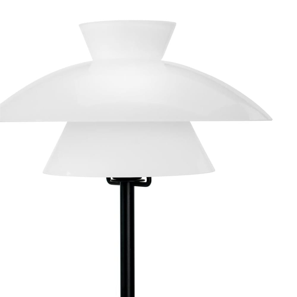 Lampe à poser en verre et noir mat - Maisons du Monde