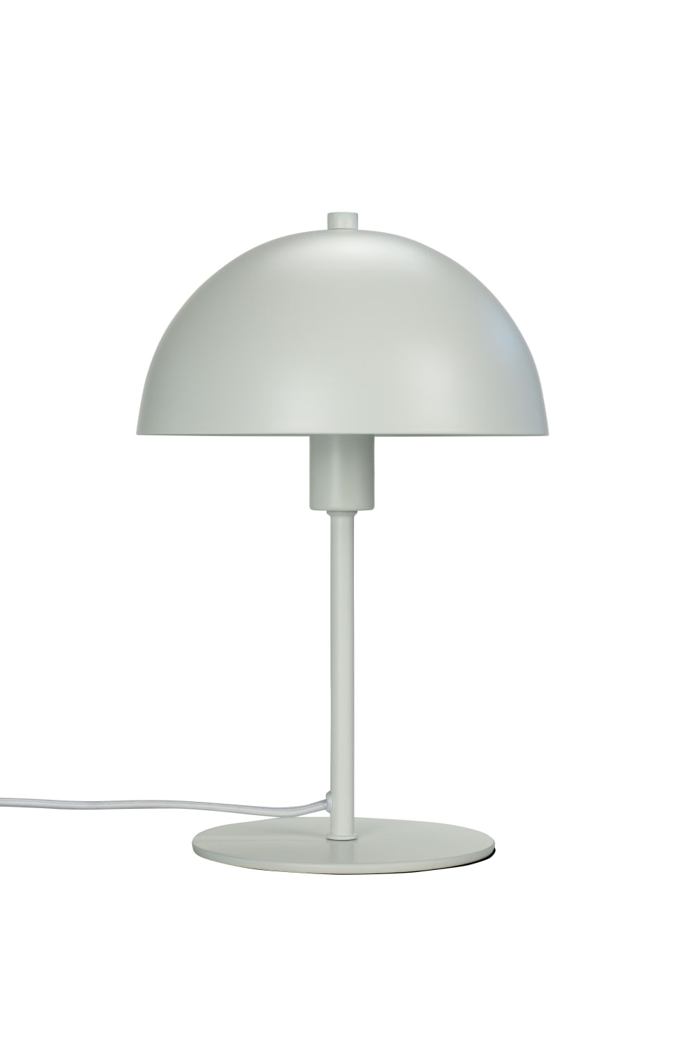 Malmø - Lampe de table en métal blanc mat, h 30 cm d 20 cm