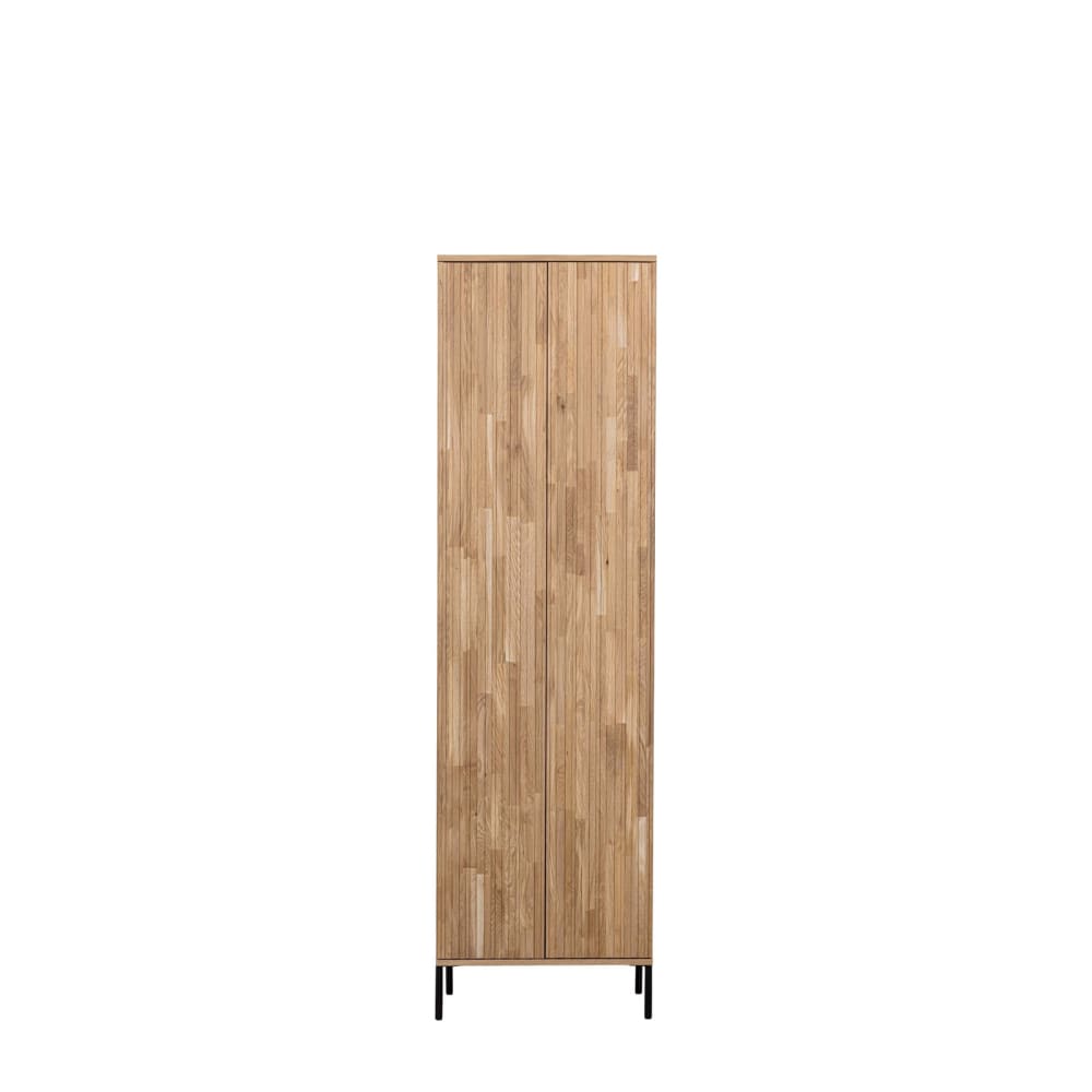 Schrank Aus Eiche Mit 2 TüRen Und Schubladen, Beige