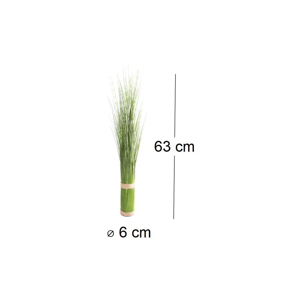 Fagot de bambou artificiel avec tressage hauteur 63 cm - Maisons du Monde