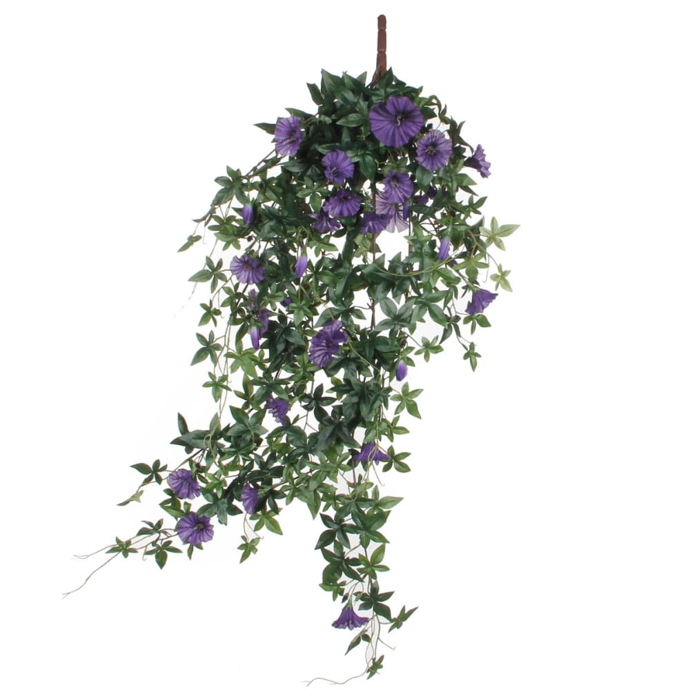 Planta artificial púrpura oscuro h15xb20xl80cm