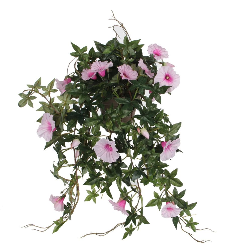 Plante artificielle rose polyester h25xl45xl50cm