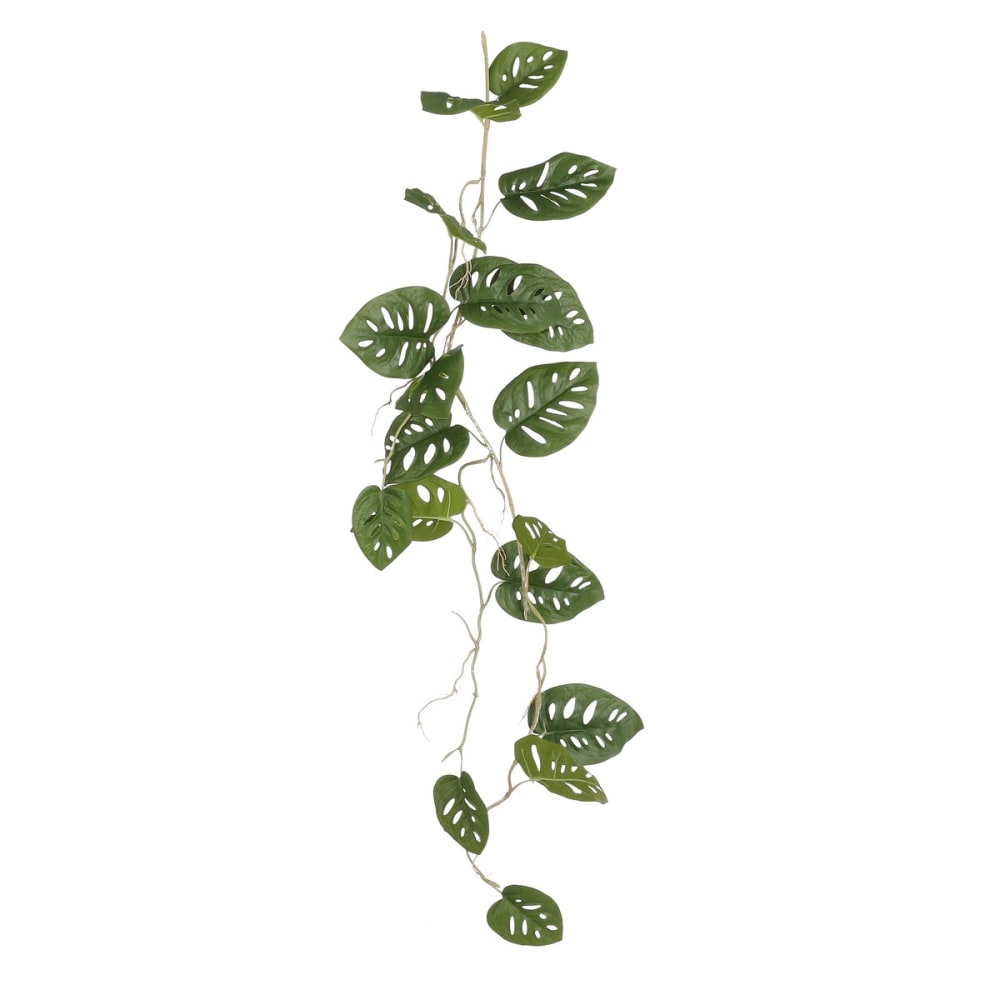 Planta artificial monstera verde h10xb34xl115cm