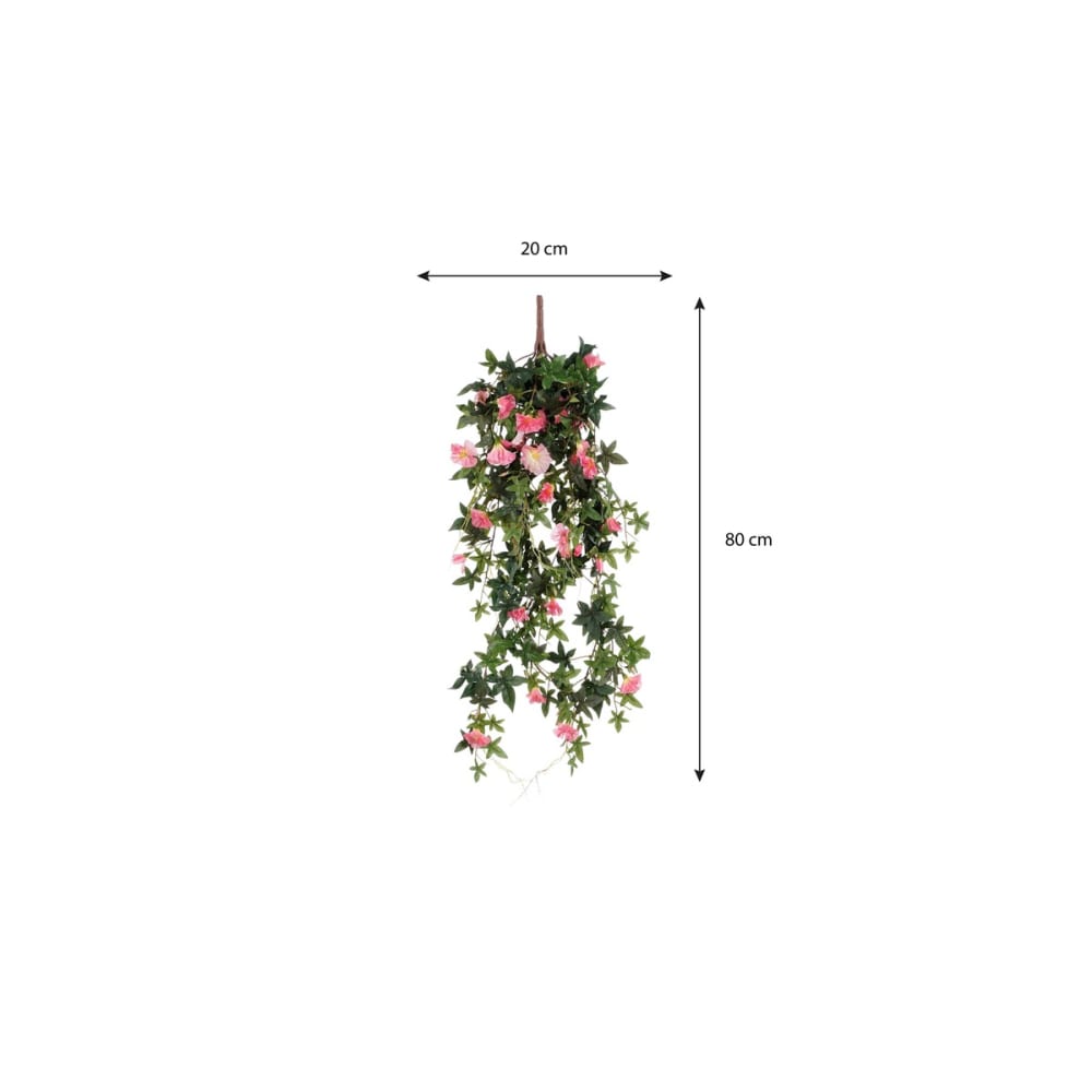Planta artificial rosa h15xb20xl80cm - Maisons du Monde