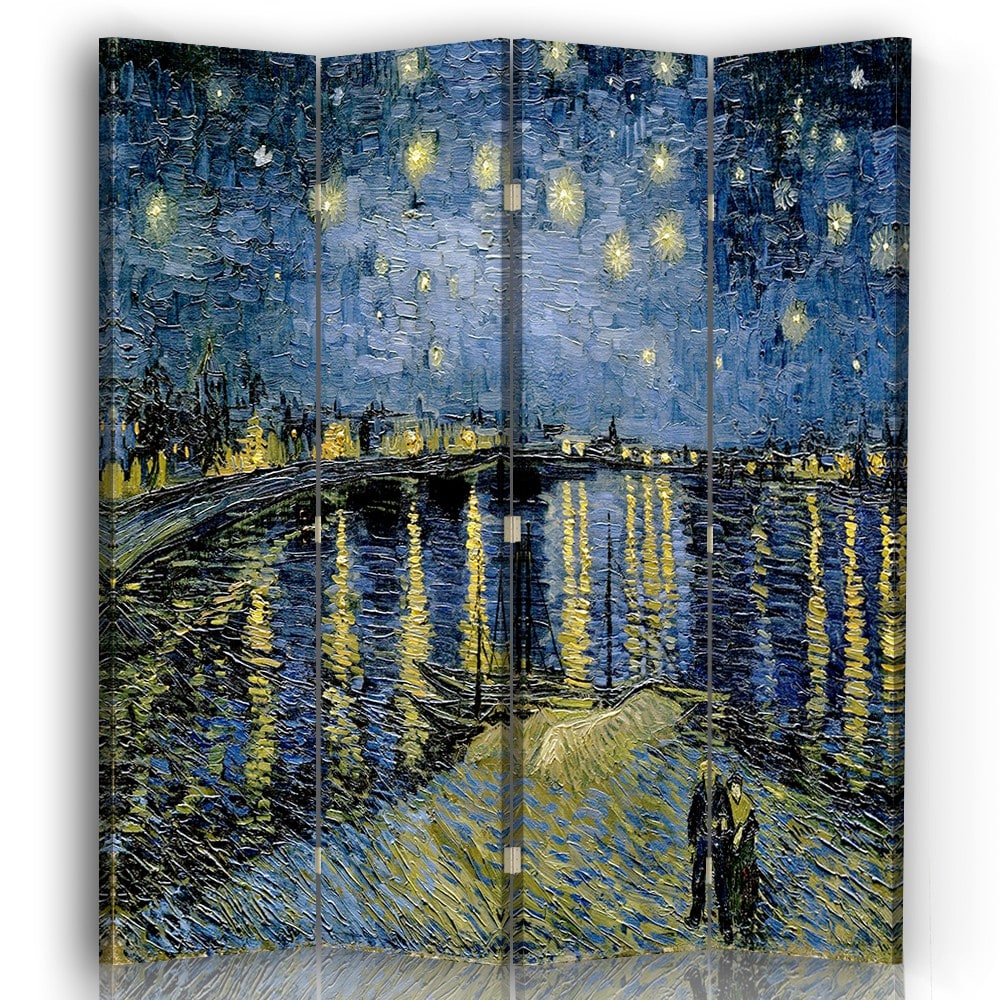 Paravent Nuit Étoilée sur le