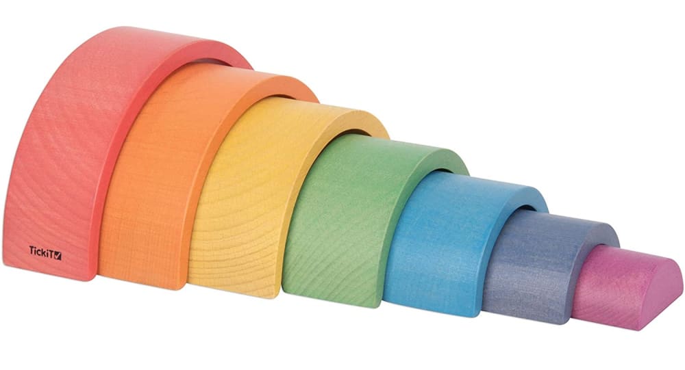 Arche en bois Arc-en-ciel (TICKIT) - Image 1