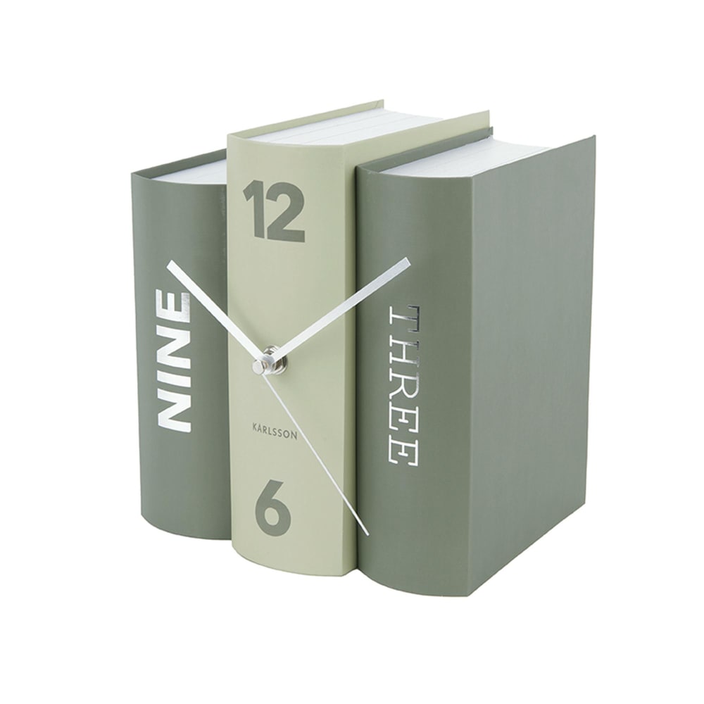horloge de table papier