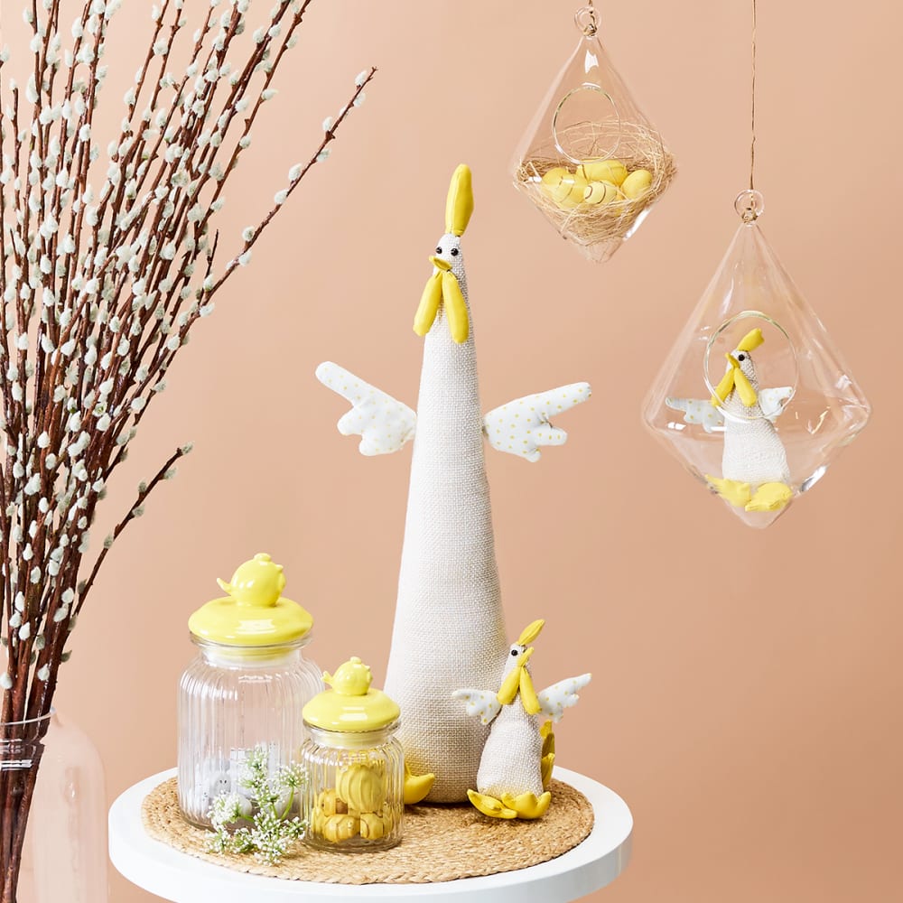 Vase à suspendre en verre transparent h25 - Maisons du Monde