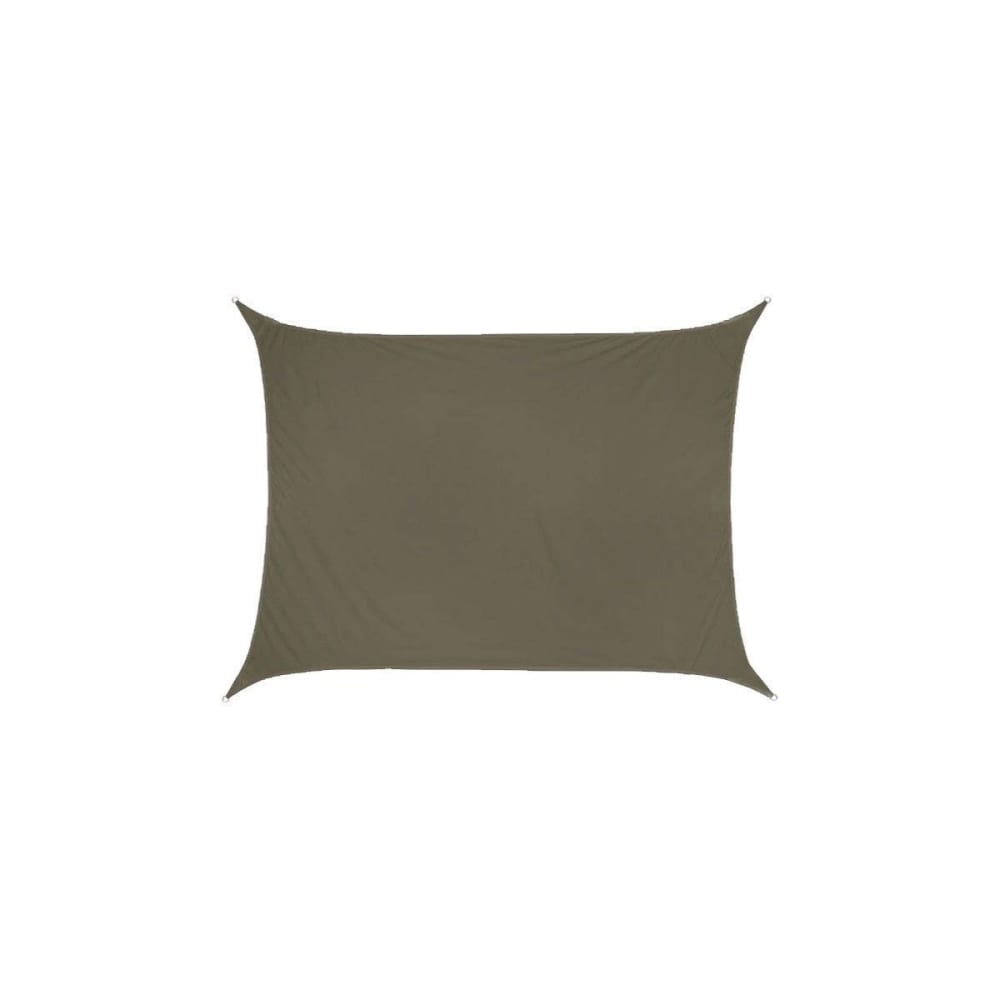 Toile d'ombrage rectangulaire 4 x 3 mètres kaki