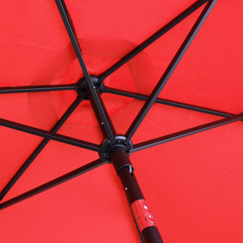 Sonnenschirmstoff für 3 m Sonnenschirm Rot - Maisons Du Monde