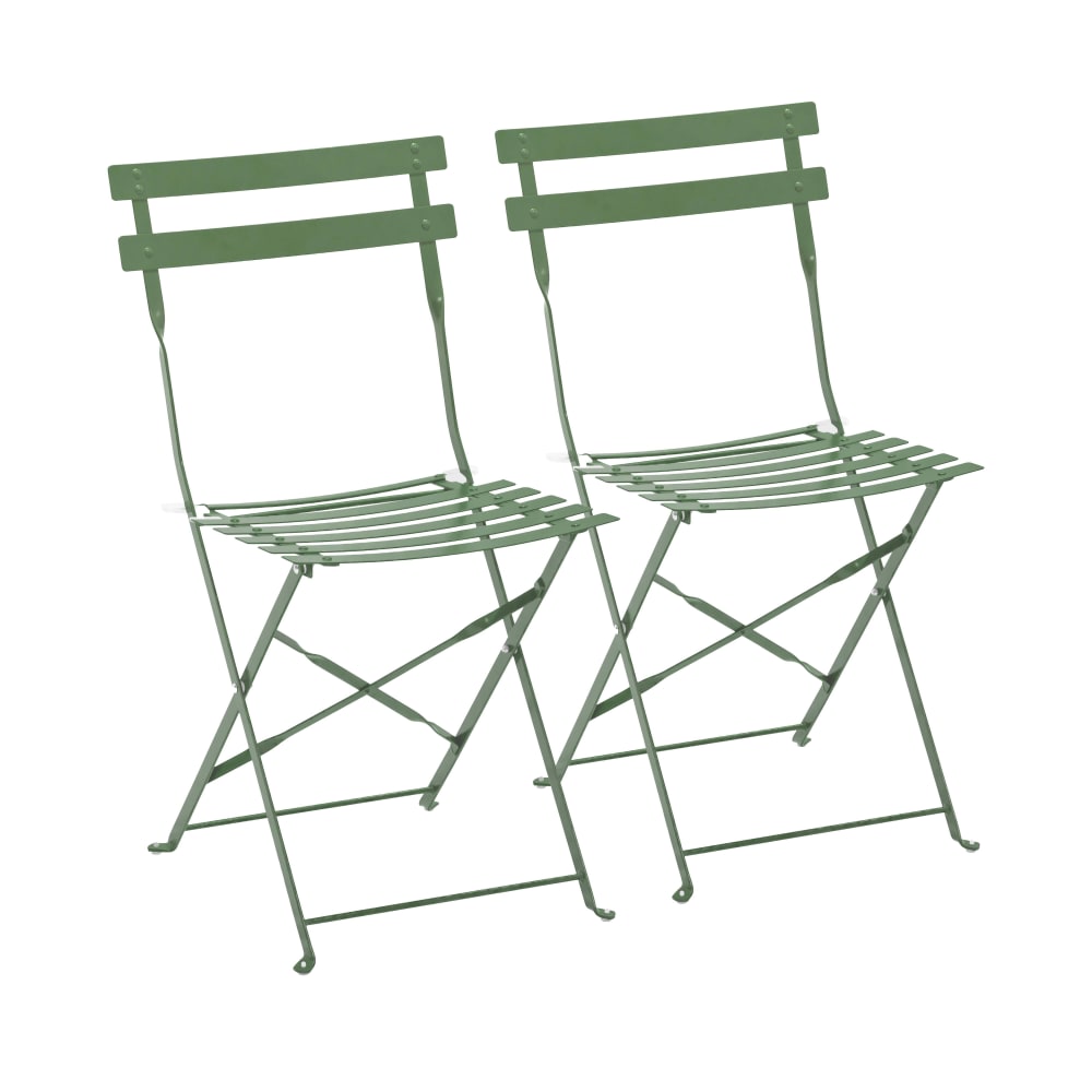 Lot de 2 chaises pliantes - cactus