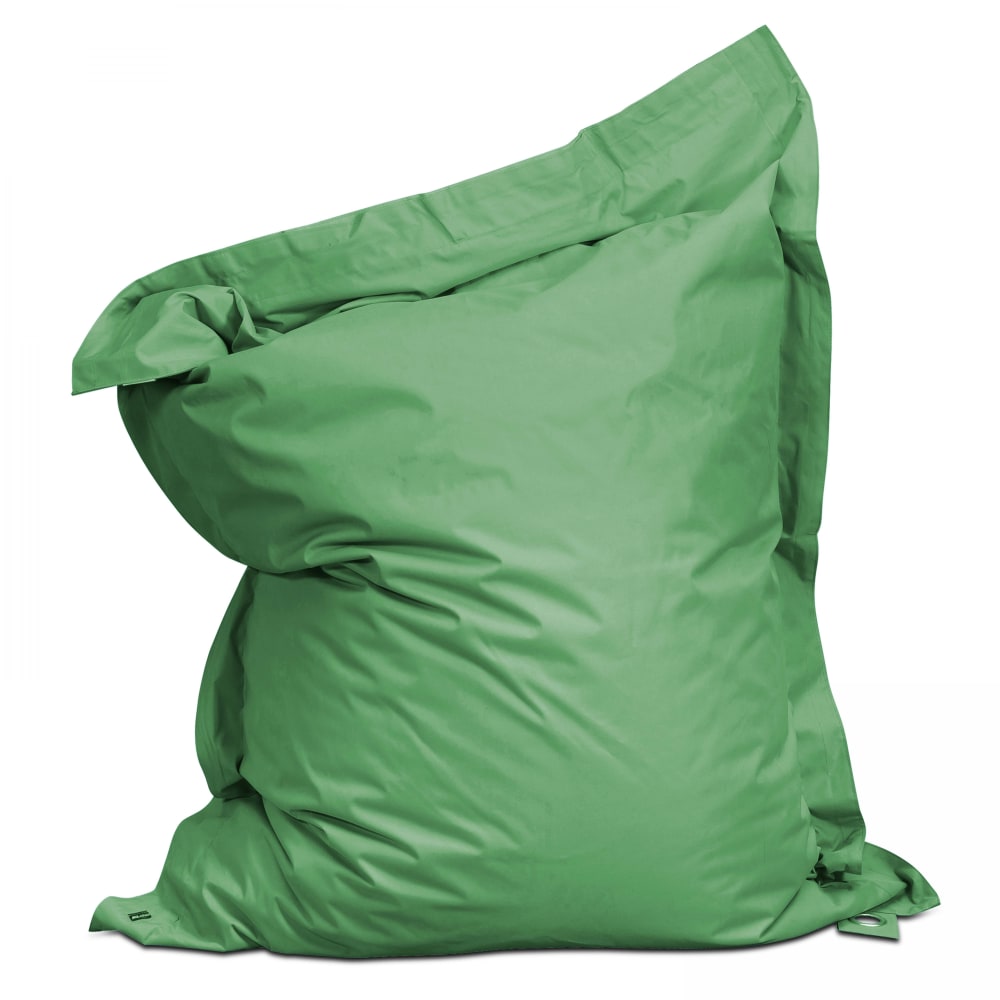 Housse vide de pouf de jardin en polyester vert cactus 180 x 145 cm
