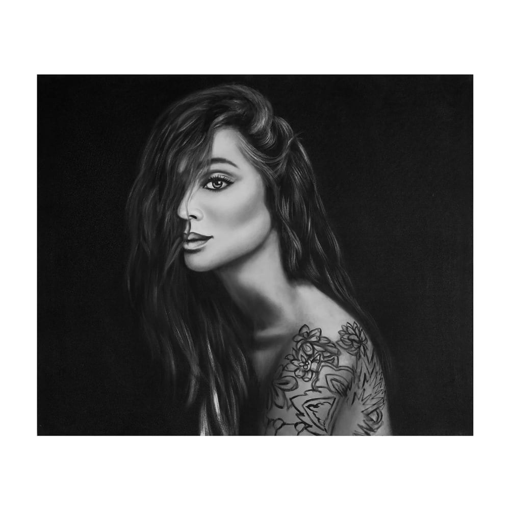 Toile en toile noir 120x4x100 cm
