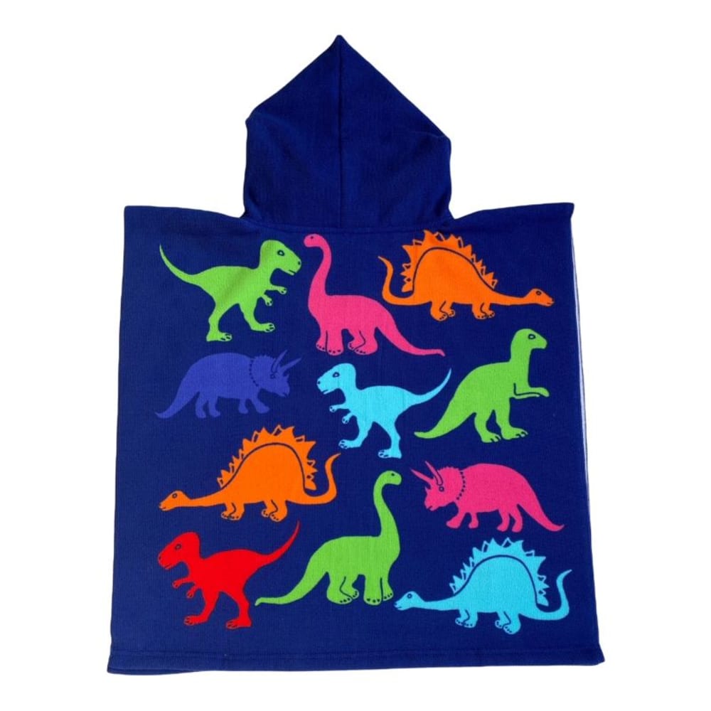 Poncho de bain microfibre - Dino - 60x60cm - 220g/m² - Maisons du Monde