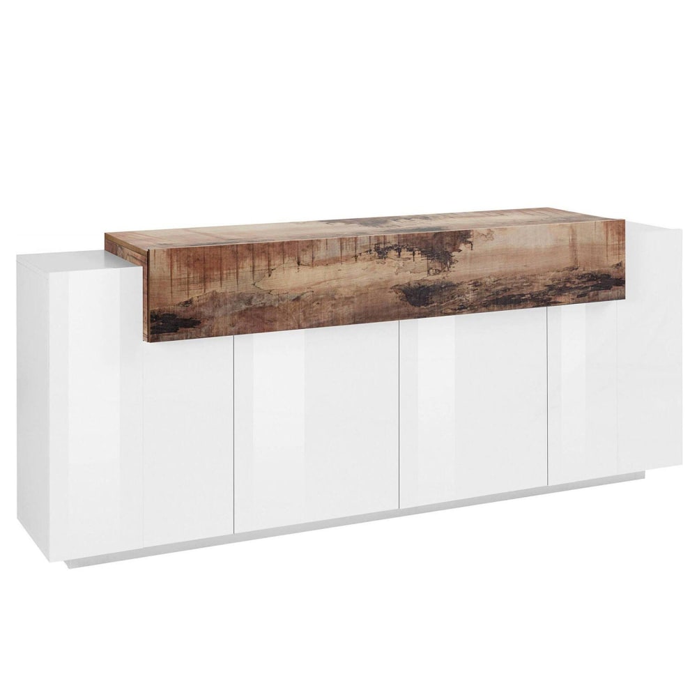 - - Modello Contemporaneo - Bianco - LEGNO