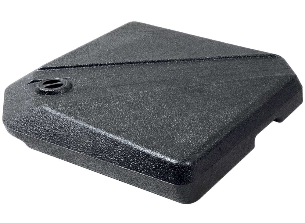 Dalle pour parasol déporté à remplir en plastique anthracite - Maisons du Monde