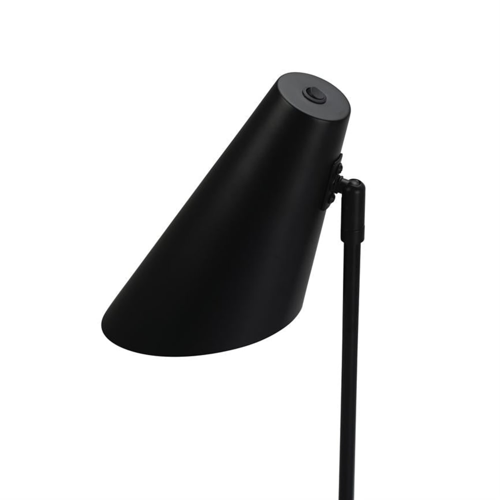 Lampe à poser en métal noir mat - Maisons du Monde