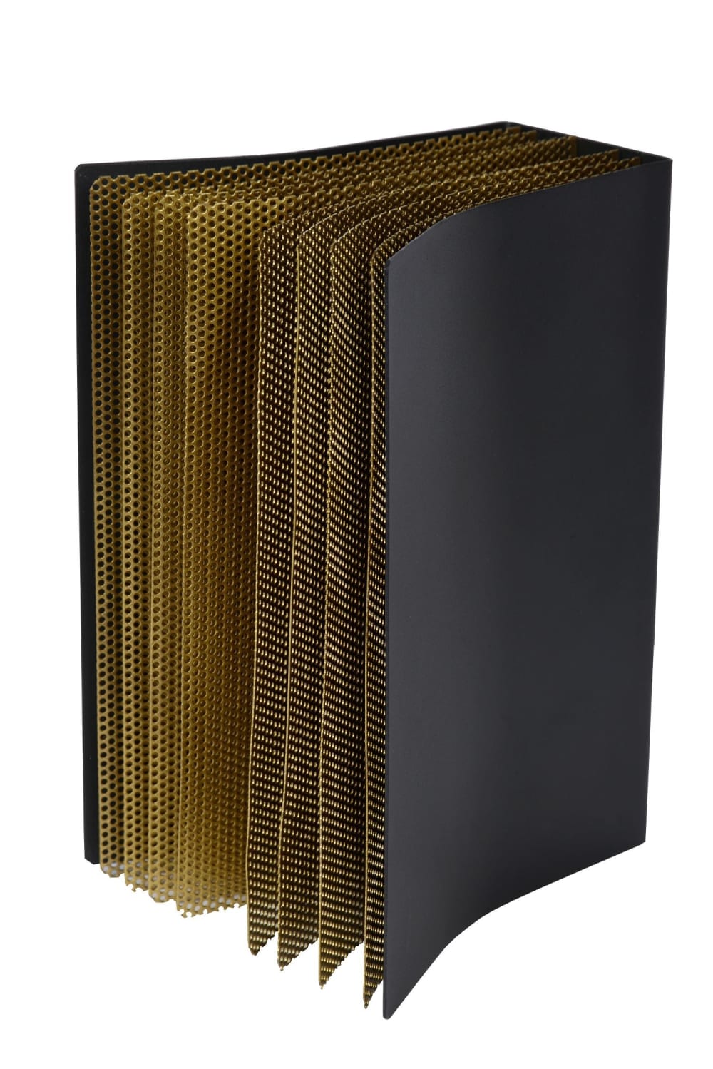Lámpara de mesa de metal 1xe14, negro - Maisons du Monde